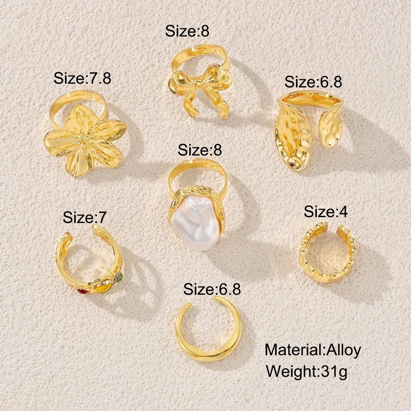 Damen Ring-Set mit kunstvollen Designs und eleganten Details Shop Nory