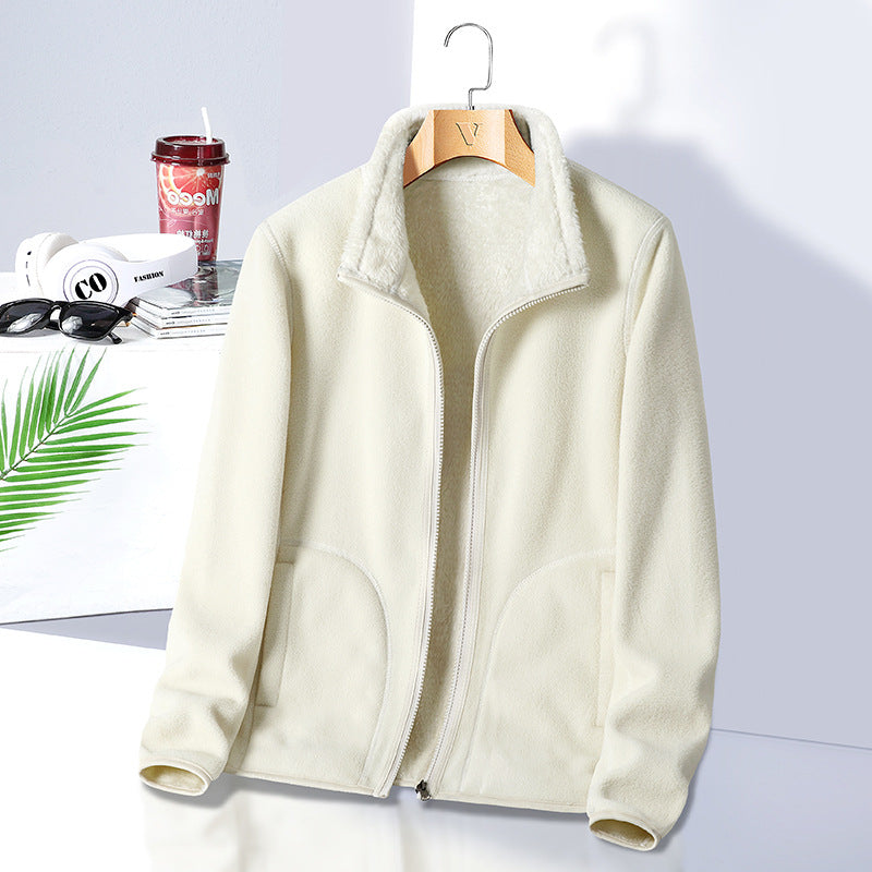 Damen Fleecejacke mit hohem Kragen Shop Nory