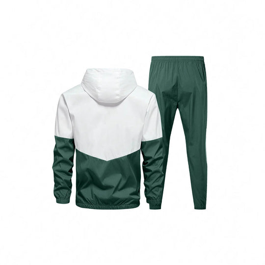 Herren Sportanzug mit atmungsaktiver Jacke und elastischen Jogginghosen