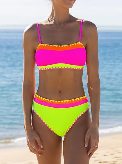 Damen Bunte Bikini