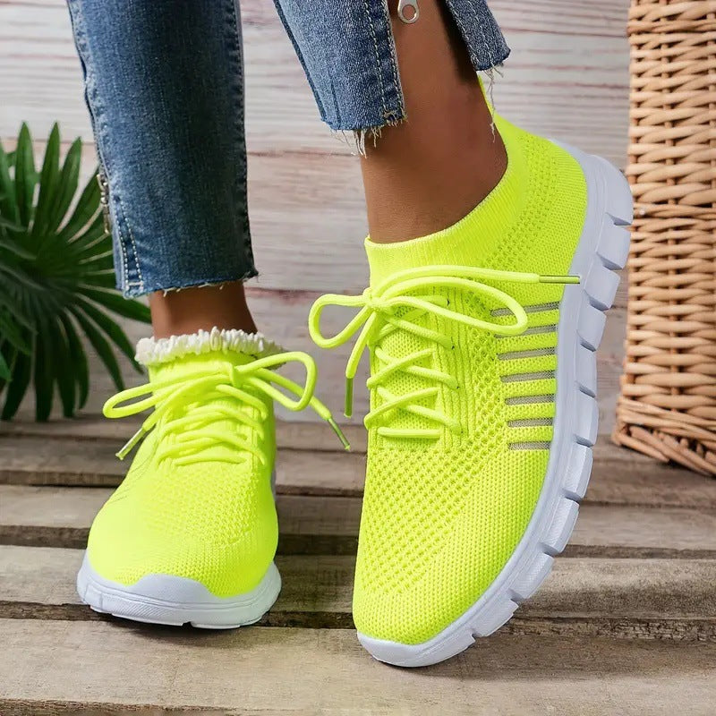 Damen Leichte Strick‑Sock‑Sneaker mit elastischem Schaft und flexibler Profilsohle Shop Nory