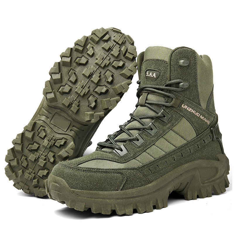 Damen Militärische Wanderschuhe mit rutschfester Sohle und atmungsaktivem Obermaterial