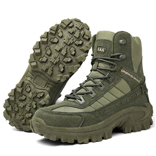 Damen Militärische Wanderschuhe mit rutschfester Sohle und atmungsaktivem Obermaterial