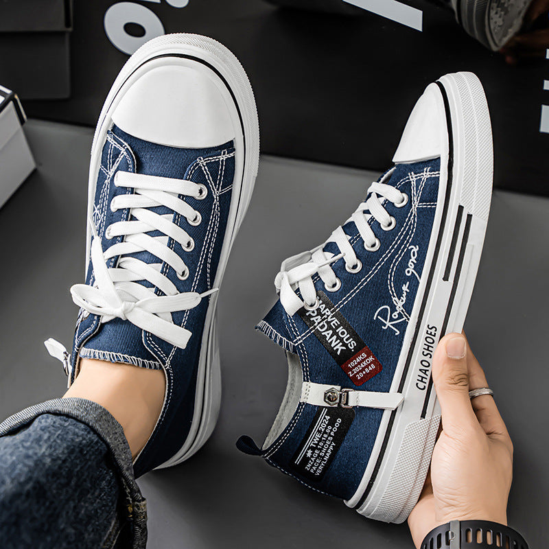 Damen lässige Sneakers aus strapazierfähigem Canvas mit modernem Design