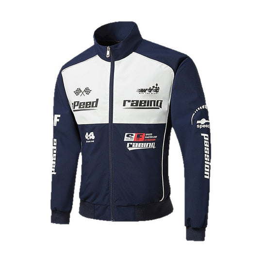 Herren Rennsport-Trackjacke im Retro-Motorsport-Stil Shop Nory