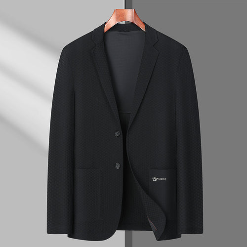 Herren Strukturierter Business-Sakko mit leichtem Stretch und aufgesetzten Taschen Shop Nory