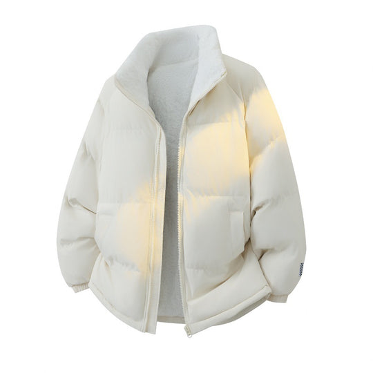 Damen Stilvolle Steppjacke mit Teddyfutter Shop Nory