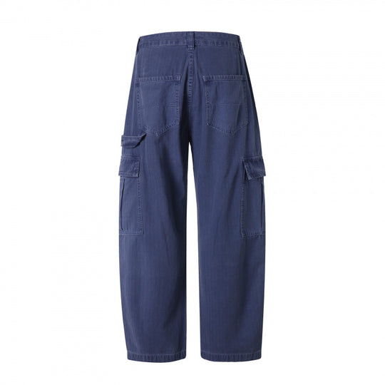 Herren Relaxed-Fit Carpenter-Cargo-Hose aus leichtem Canvas mit aufgesetzten Klappentaschen Shop Nory