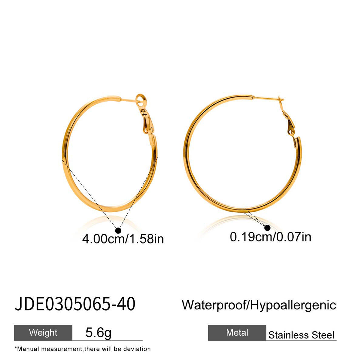 Damen Creolen Ohrringe Shop Nory