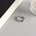 Damen Offener Ring mit filigranem Wendedesign Shop Nory