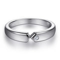 Damen moderner und eleganter Ring mit funkelndem Zirkonia Shop Nory