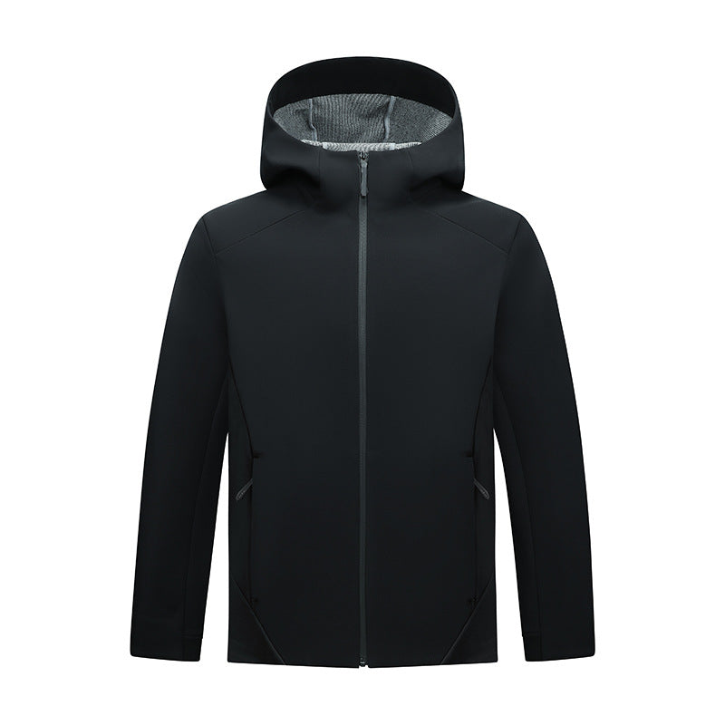 Damen Taillierte Softshelljacke mit Kapuze und Fleecefutter Shop Nory