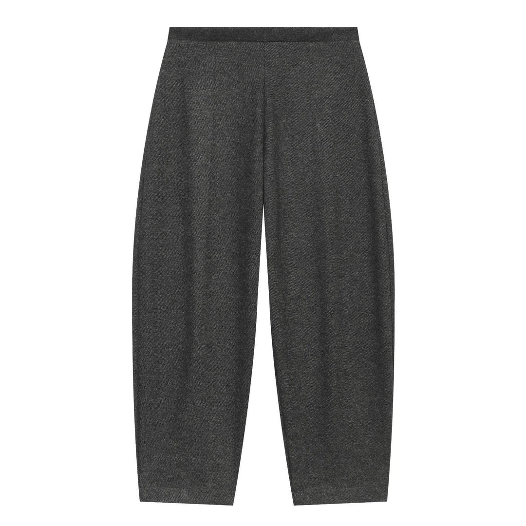 Damen Hochtaillierte konisch geschnittene Loungehose mit verdecktem Bund Shop Nory