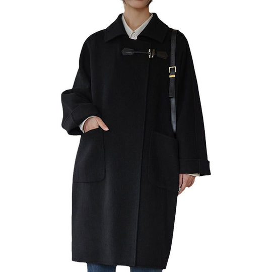 Damen modische oversized Jacke mit hohem Kragen Shop Nory