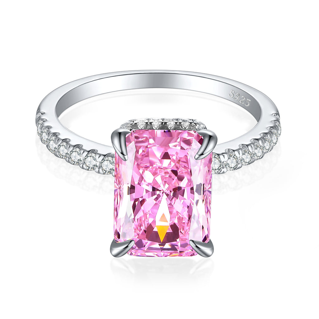 Damenring mit elegantem Kupfer-Zirkonia und filigranem Design Shop Nory
