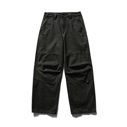 Herren Weite Utility-Cargo-Hose im Workwear-Look mit Knieabnähern und aufgesetzten Taschen Shop Nory