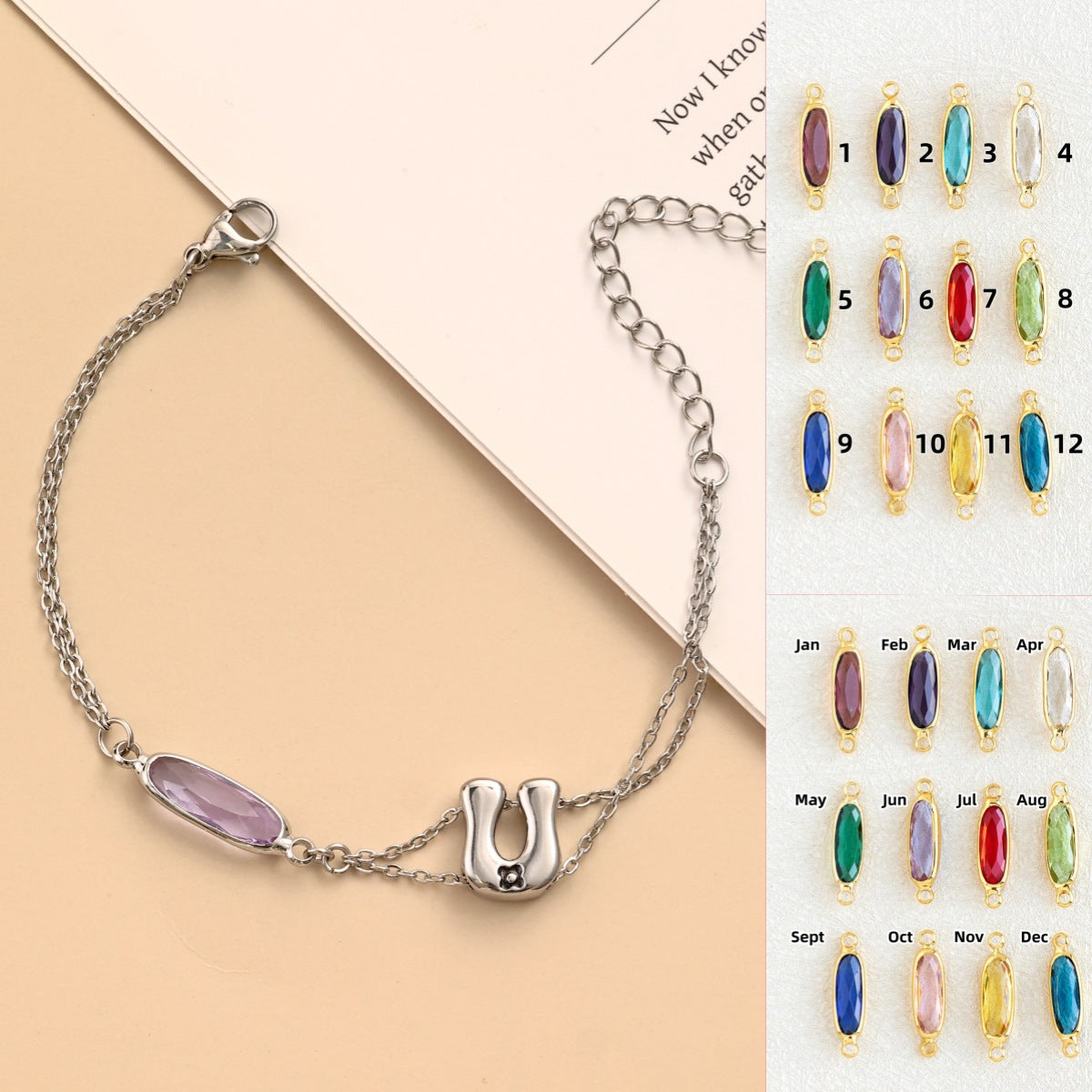 Damen Armbanduhr mit facettiertem Kristall und eleganter Schließe Shop Nory