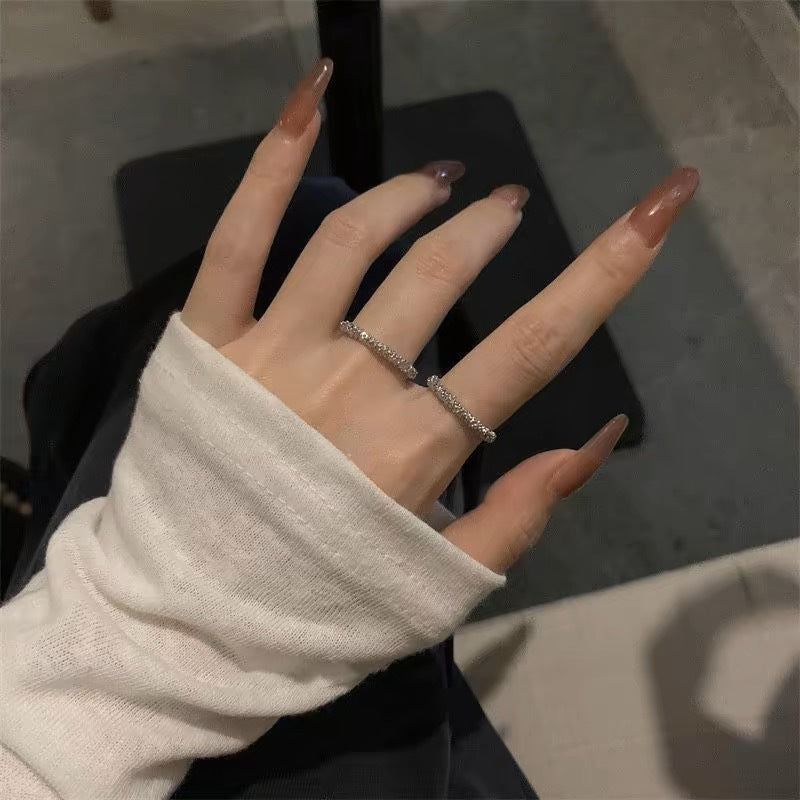 Damen Zier-Ring mit funkelndem Zirkonia-Besatz Shop Nory