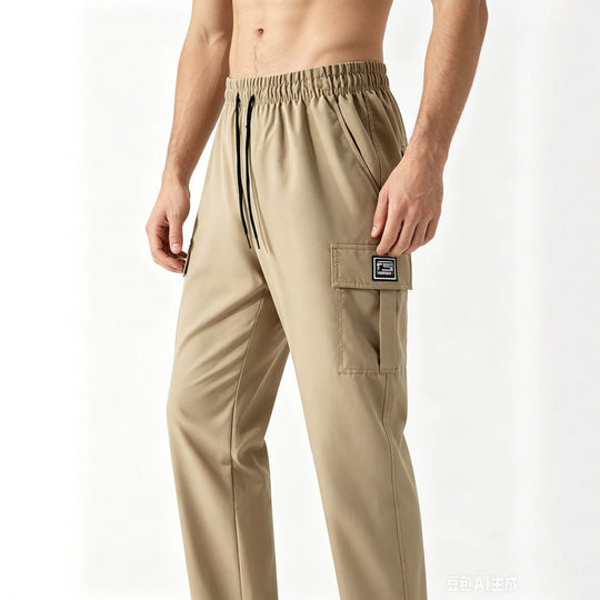 Herren Cargo-Hose mit elastischem Bund und praktischen Taschen Shop Nory