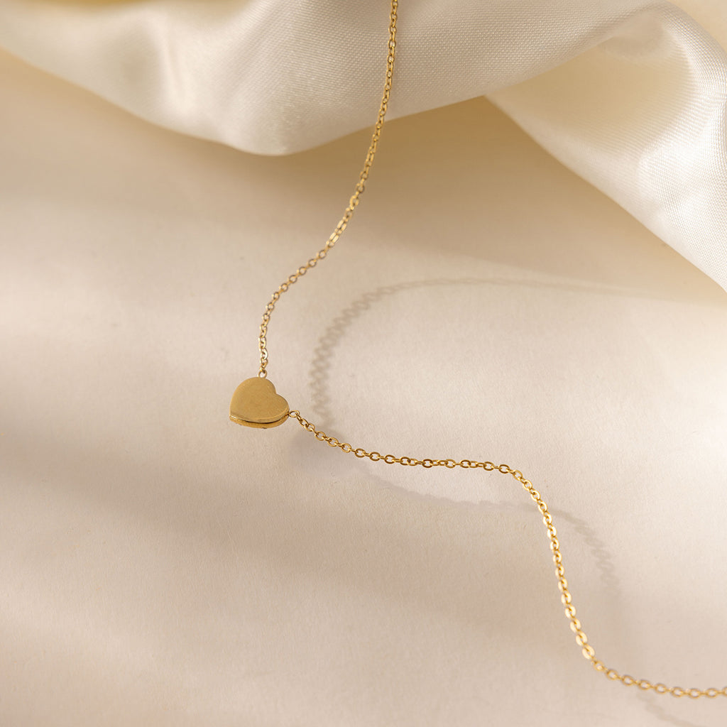 Damen Edelstahl Halskette mit elegantem Kettenmuster und hypoallergenen Eigenschaften Shop Nory