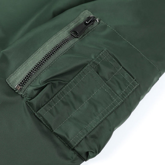Herren Kurzblouson Bomberjacke mit gesteppter Thermofütterung, Nylon‑Shell und Ärmeltasche Shop Nory