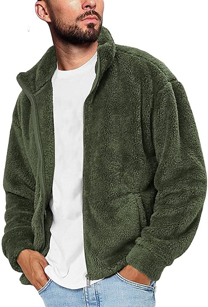 Herren Fleecejacke mit weichem Innenfutter und praktischen Taschen