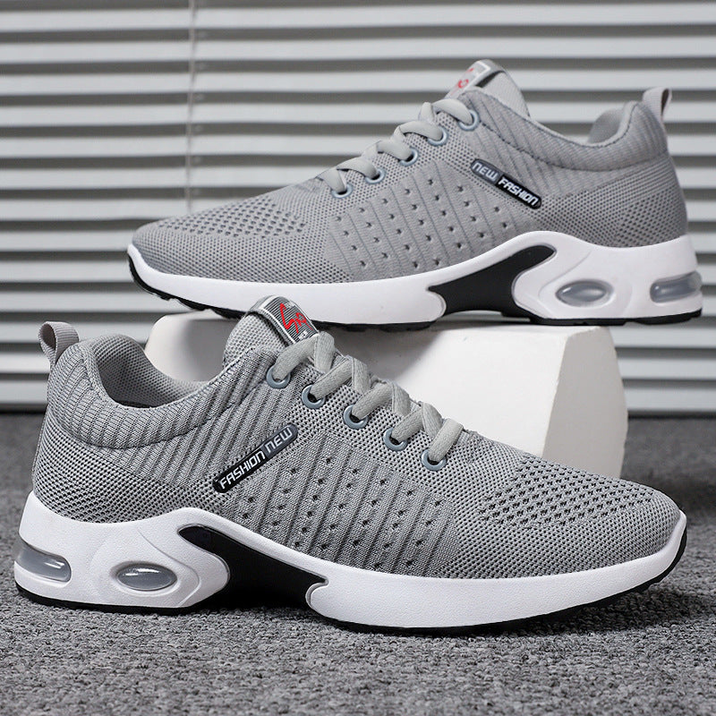 Herren nan leichter Performance-Sneaker mit 3D-Strickoberteil, integrierter Luftkammer-Zwischensohle und rutschfester Trail-Laufsohle Shop Nory