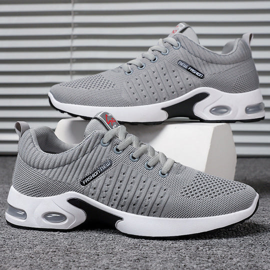 Herren nan leichter Performance-Sneaker mit 3D-Strickoberteil, integrierter Luftkammer-Zwischensohle und rutschfester Trail-Laufsohle Shop Nory