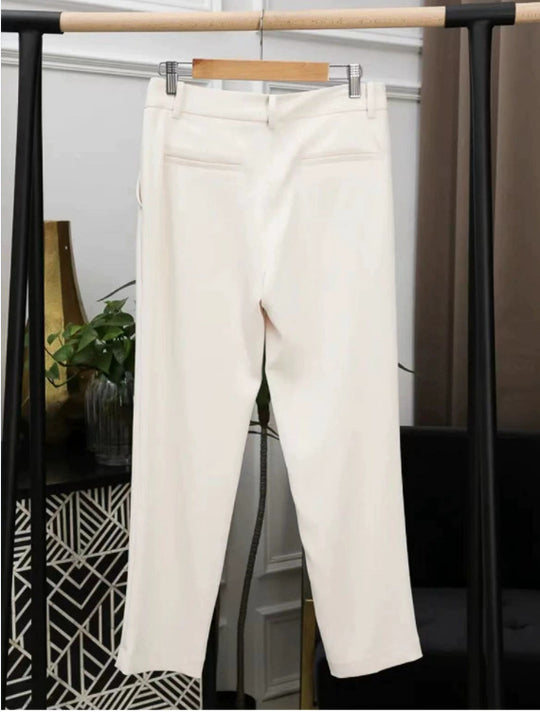 Damen Hochtaillierte Business-Hose Shop Nory