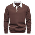 Herren Poloshirt mit kontrastierendem Kragen