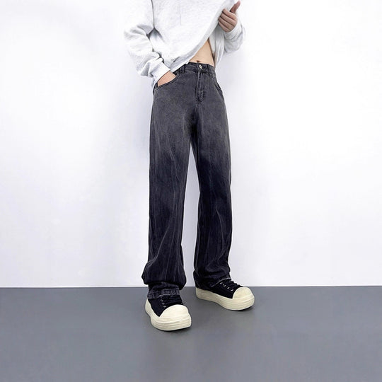 Damen Hohe Taille Baggy Jeans Shop Nory