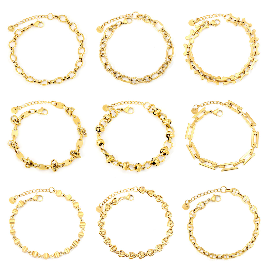 Damen modisches Armband mit eleganten Glieder-Design Shop Nory