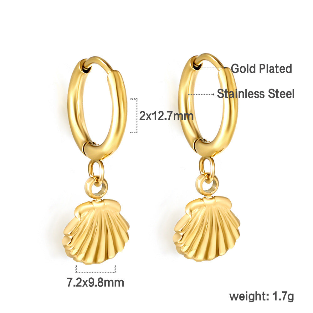 Damen Ohrhänger mit elegantem Design und schimmernden Perlen Shop Nory