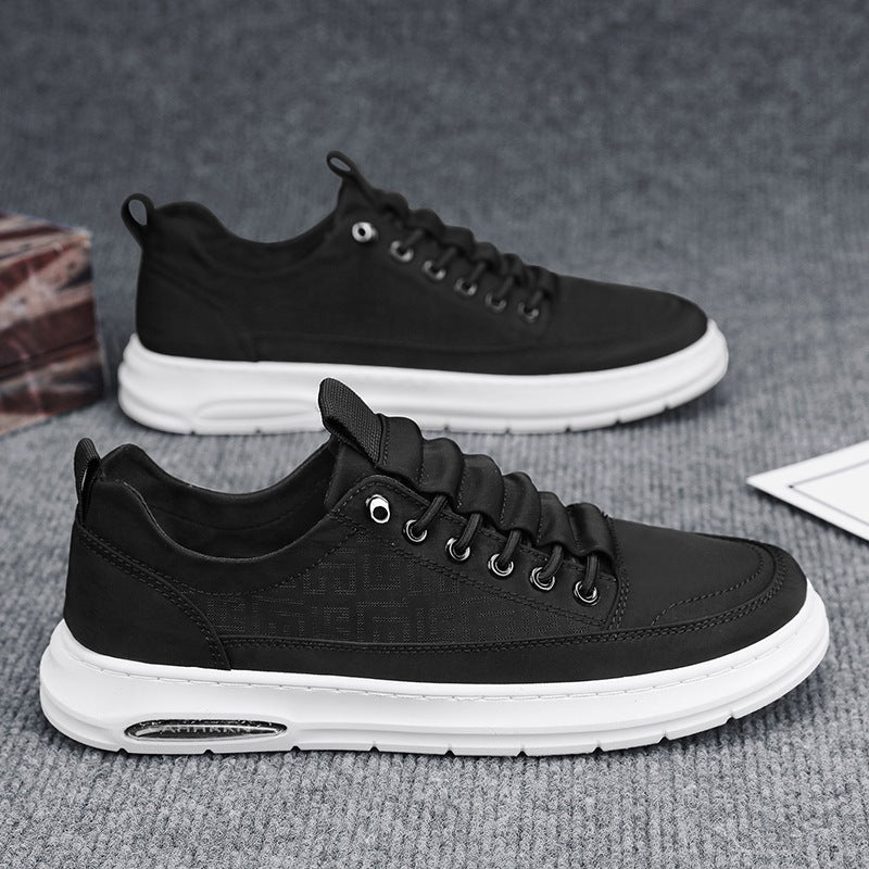 Herren Leichte Sneaker mit niedrigem Schnitt, geprägtem Muster, luftgepolsterter Sohle und gepolstertem Einstieg Shopy Nory