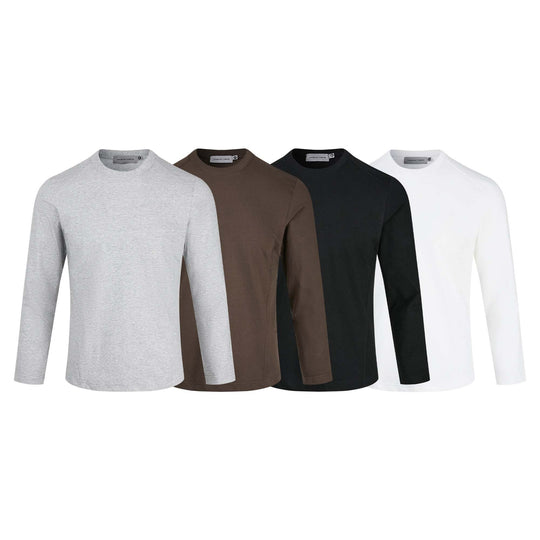 Unisex Atmungsaktives Langarm-Funktionsshirt aus Mikrofaser mit Raglanärmeln Shop Nory