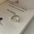 Damen Offener Ring mit modernem minimalistischen Design Shop Nory