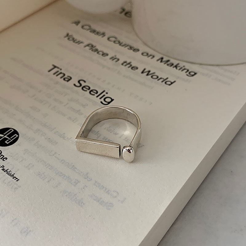 Damen Offener Ring mit modernem minimalistischen Design Shop Nory