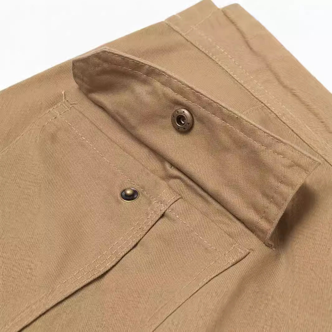 Herren Cargohose im Slim-Straight Schnitt mit Mehrfach‑Taschen und verstärkten Knien Shop Nory