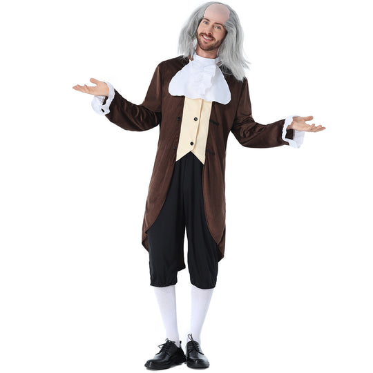 Herren historische Kostüm mit elegantem Frack und weiten Hosen Shop Nory