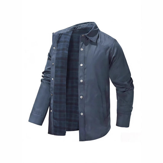 Herren Leichte Übergangsjacke mit modernem Karomuster