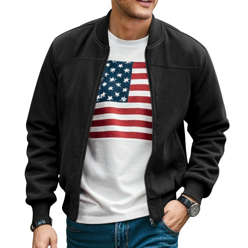 Herren Bomberjacke mit modernem Schnitt und praktischen Taschen