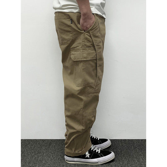 Herren Lässige Baggy-Cargo-Hose mit Knieabnähern, Multitaschen und Workwear-Details Shop Nory
