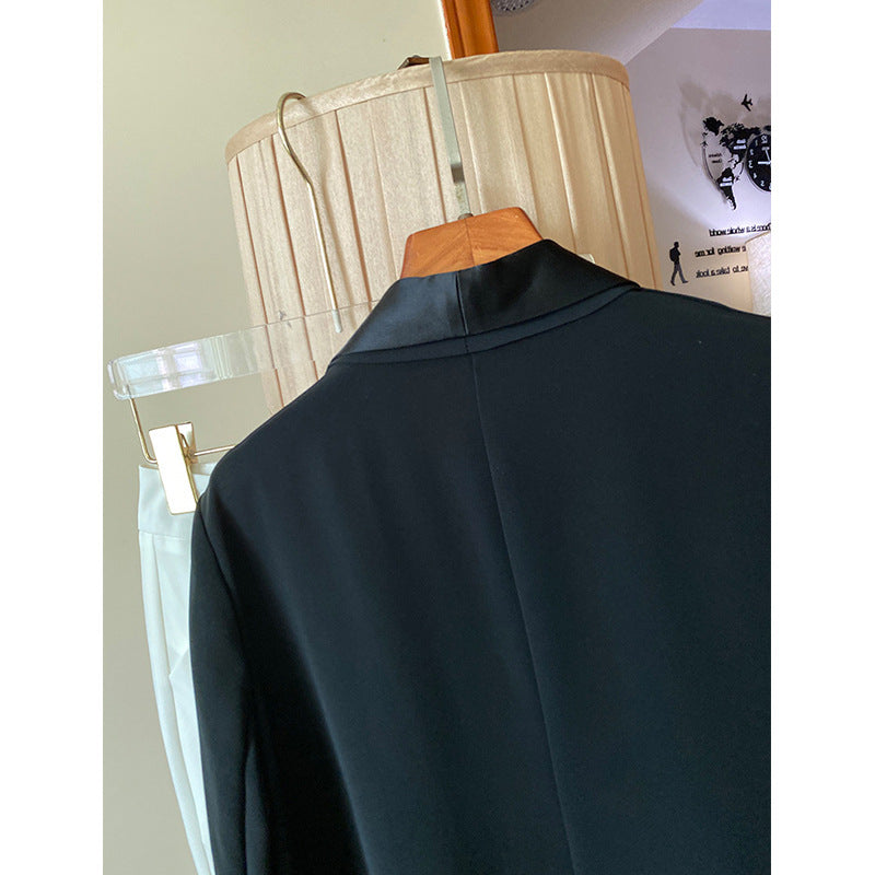 Damen Eleganter Smoking-Blazer Shop Nory