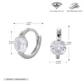 Damen Ohrhänger mit funkelndem Zirkon und hochwertigem 925 Sterling Silber Shop Nory 1782843558