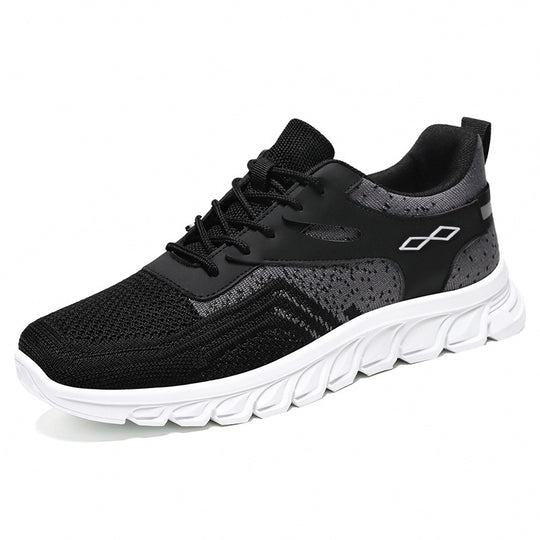 Herren nan flexibler Mesh-Running-Sneaker mit geformter Memory-Fußsohle und stoßdämpfender Wellenlaufsohle Shop Nory