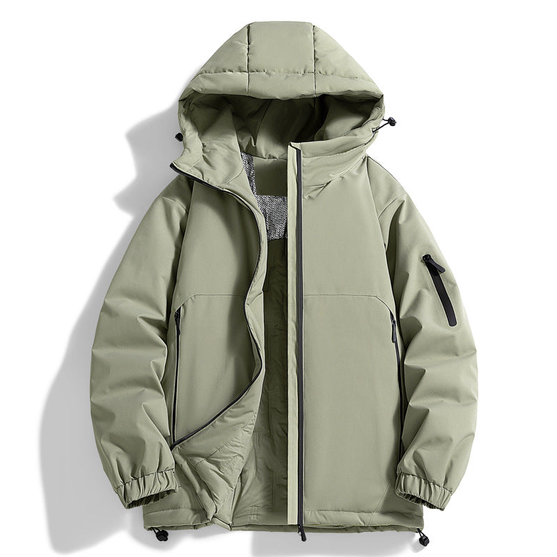Unisex Warmer wasserabweisender Steppparka mit technischer Kapuze Shop Nory