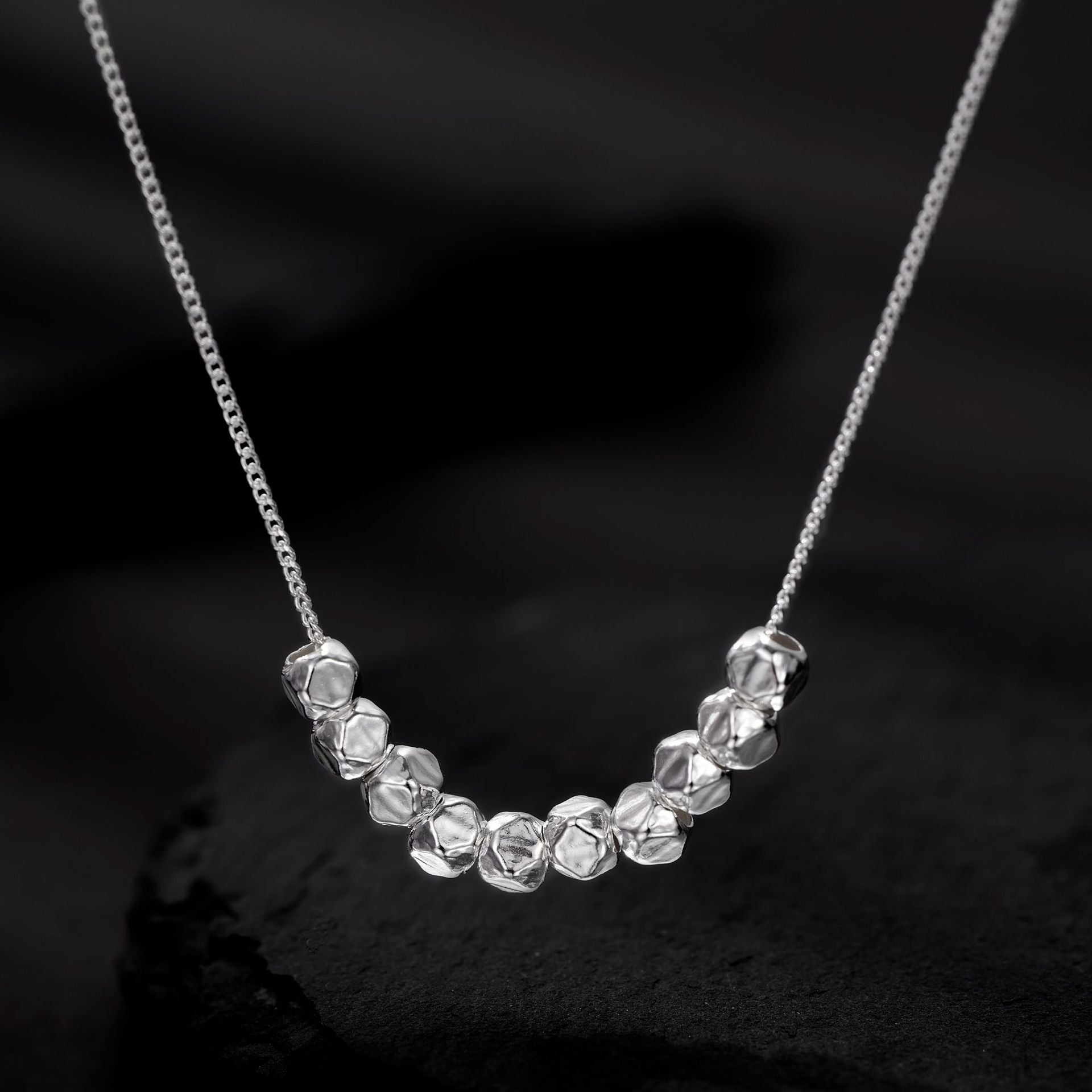 Damen Metallkette mit geometrischem Design Shop Nory