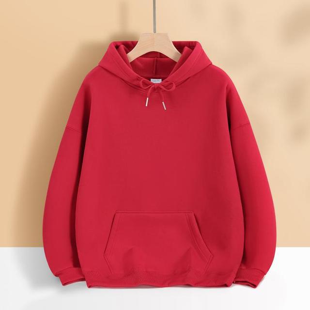 Damen nan oversized Kapuzenpulloverkleid mit Kängurutasche, verlängerter Silhouette und weichem French-Terry Shop Nory