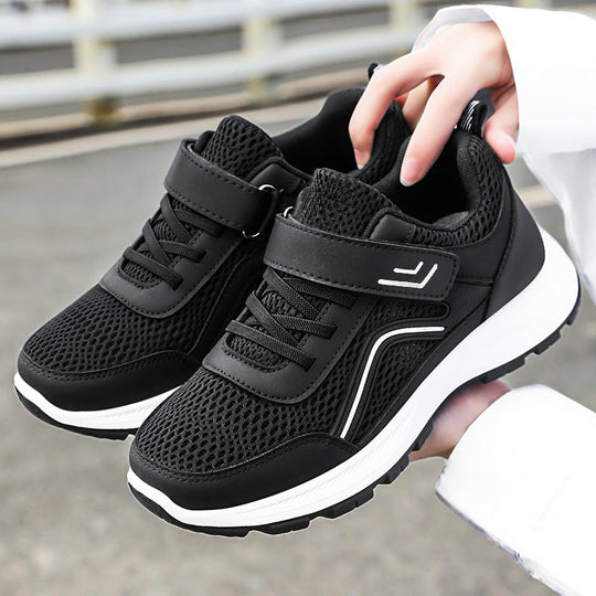 Damen Sportliche Freizeitschuhe mit rutschfestem Klettverschluss