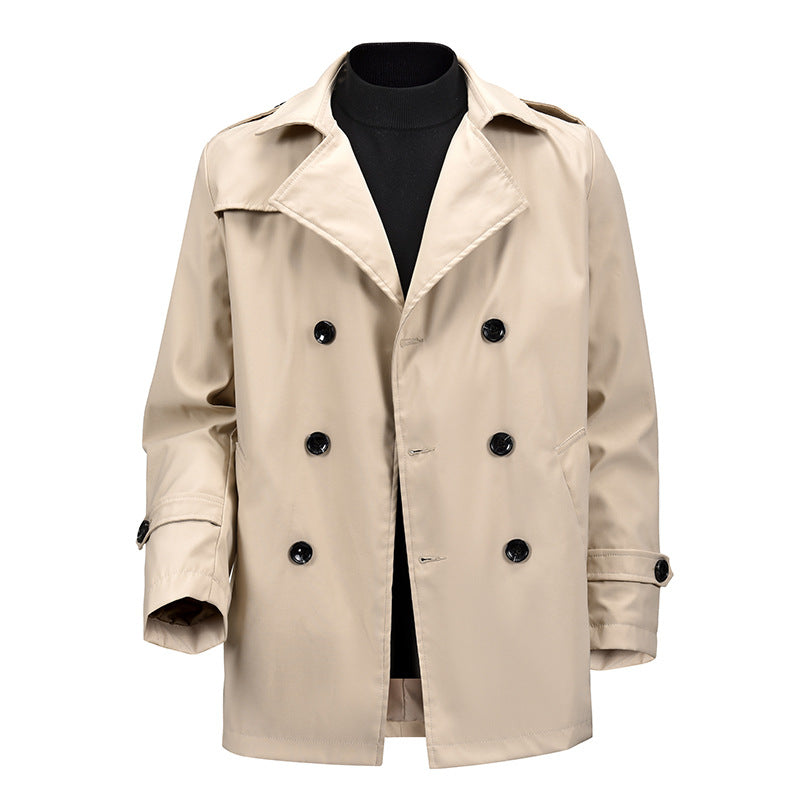 Herren Modische Trenchcoat Shop Nory